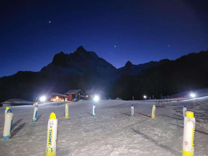 Abendskifahr-Session im Kinderland Hüttenberg