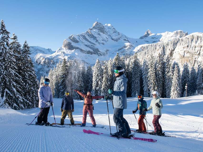 Familientageskarte Braunwald Winter