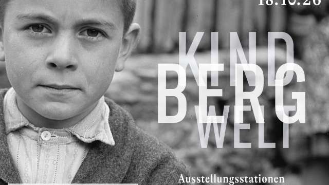 Ausstellung Emil Brunner "Berg Kind Welt"