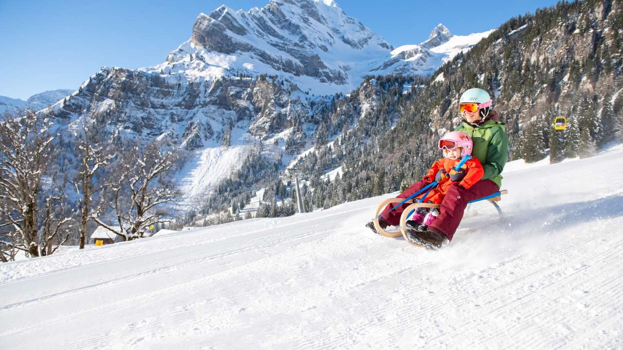 Schlittelpiste Grotzenbüel - Hüttenberg