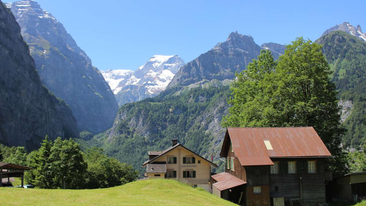 Bergrestaurant Obbort, Linthal (Sommer)