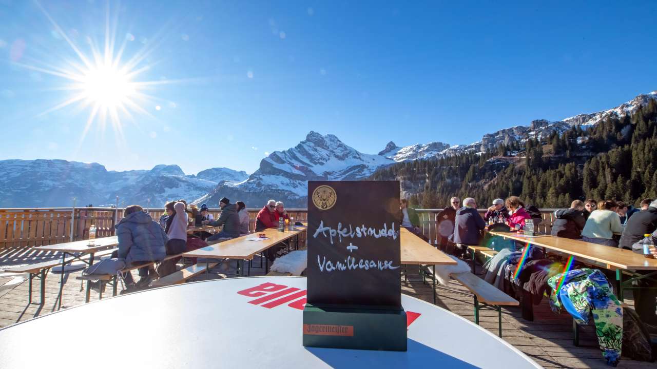 Plütterhütte Grotzenbüel, Braunwald (Winter)