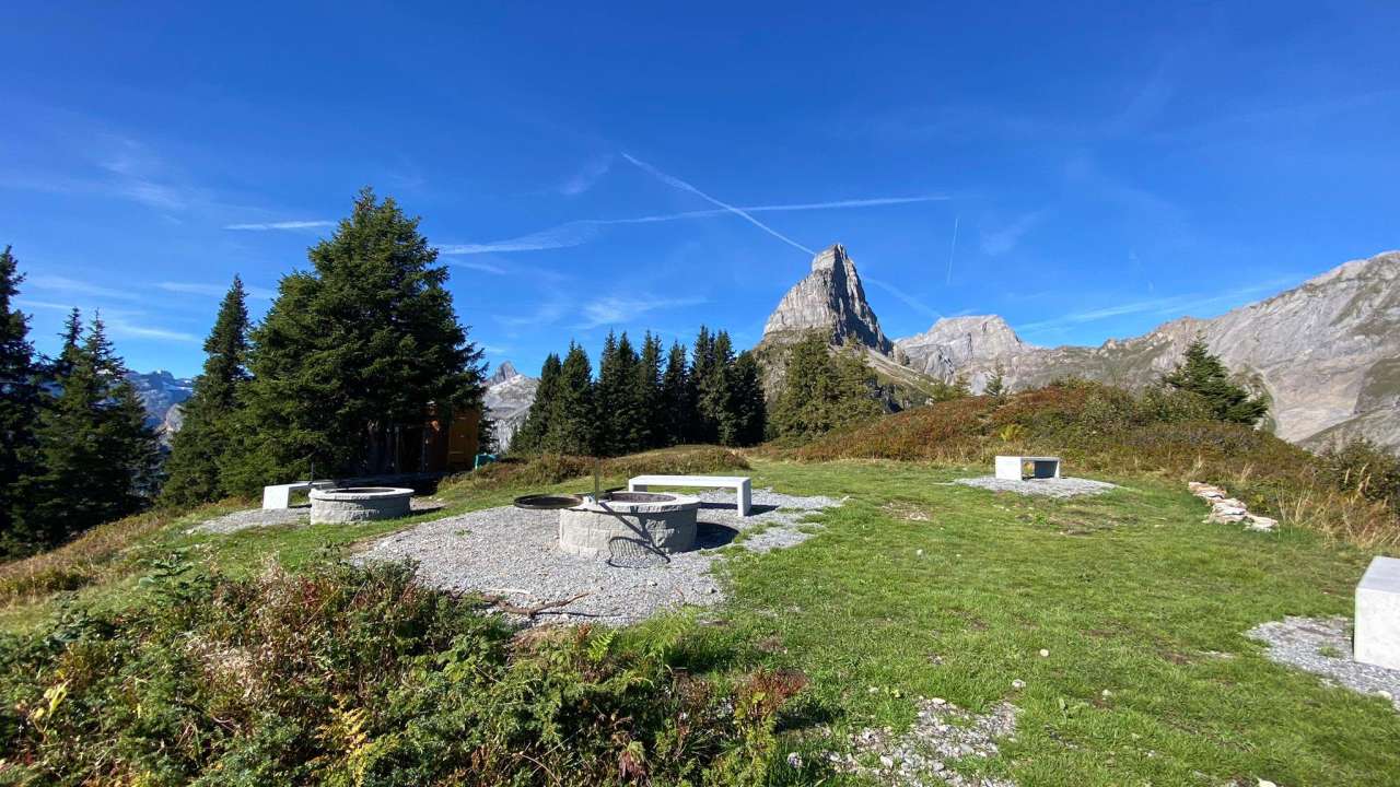 Feuerstelle Chnügrat