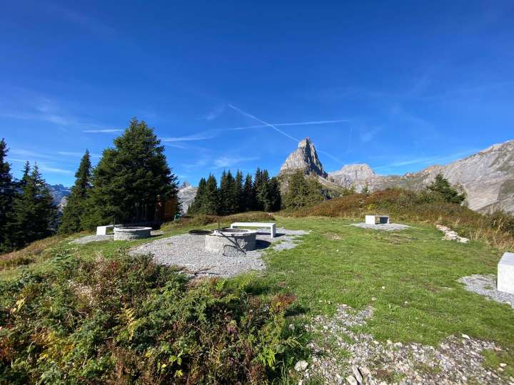 Feuerstelle Chnügrat