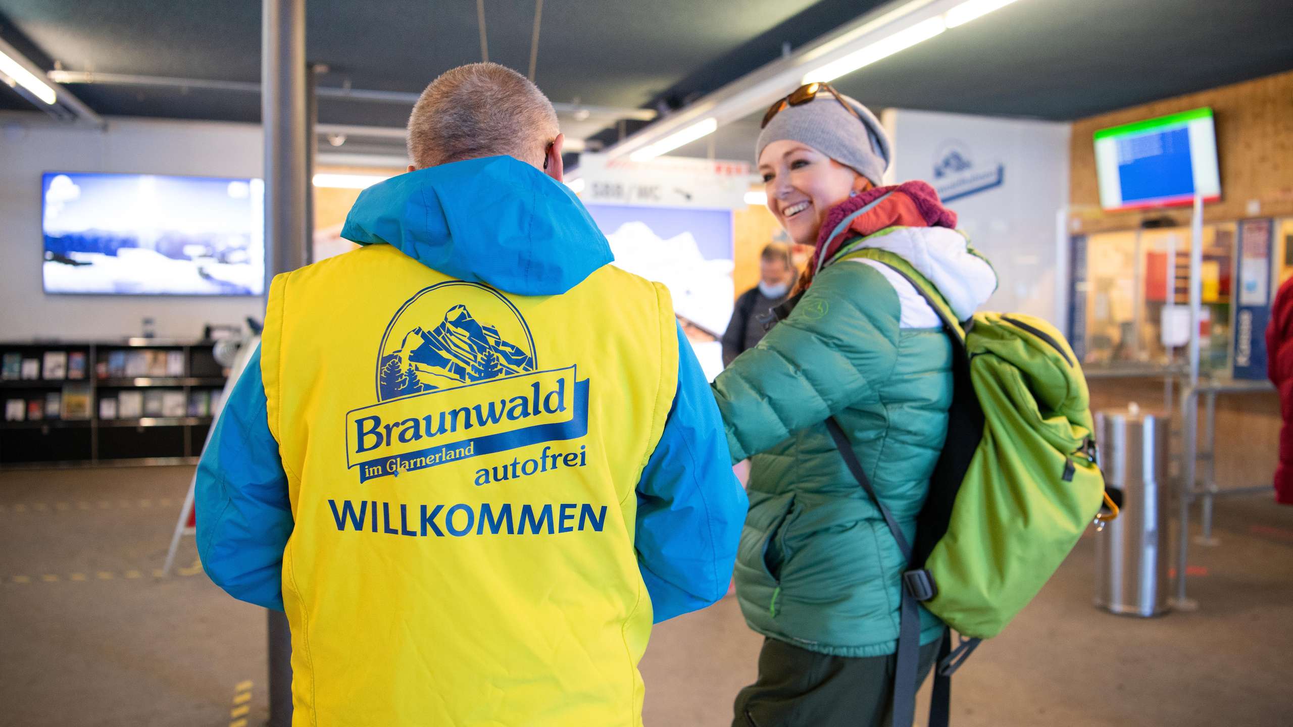 Braunwald Willkommen