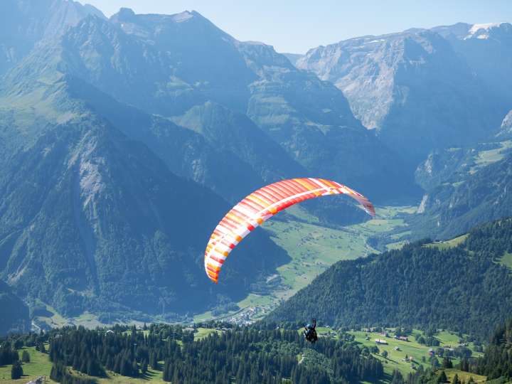 Gleitschirm-Startplatz Gumen «Bergstation»