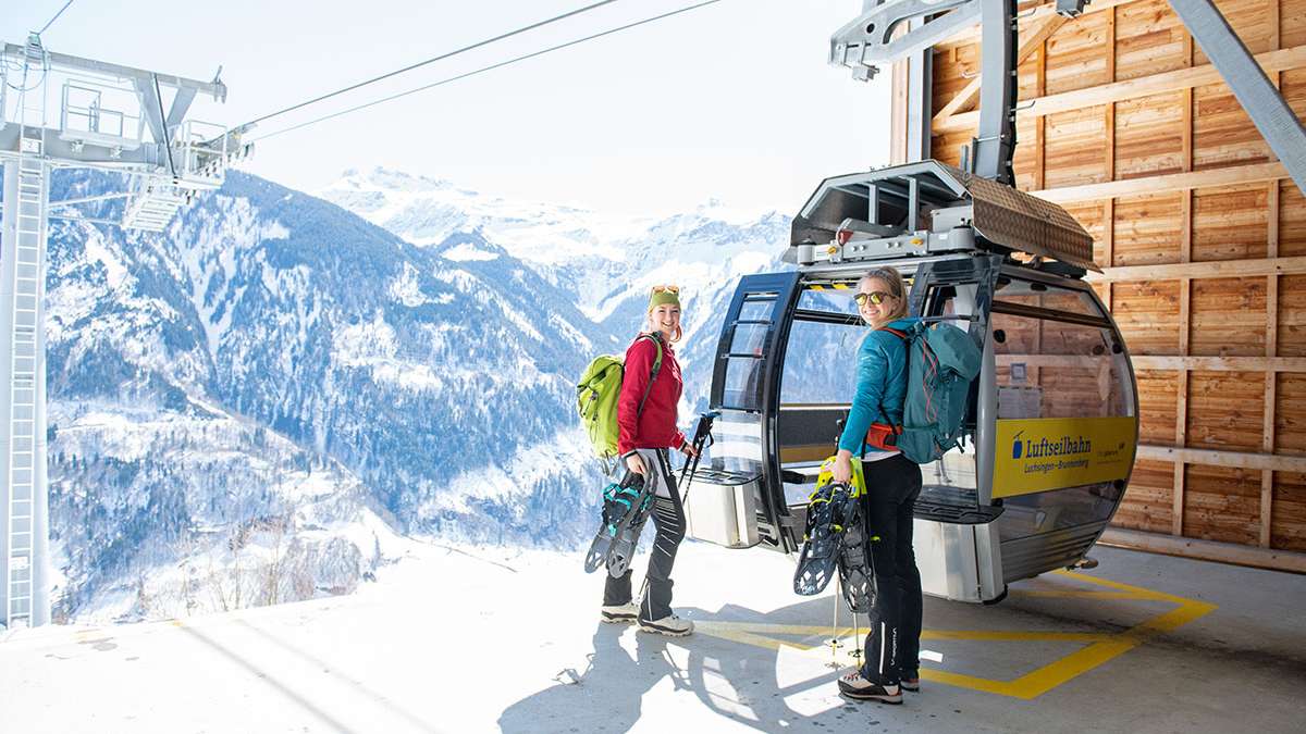 Luftseilbahn Luchsingen - Brunnenberg