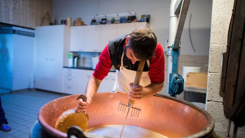 Erlebniskäserei Nüenalp für Gruppen