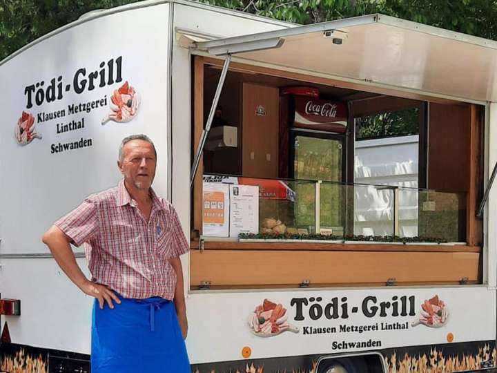 Imbisswagen am Berglistüber