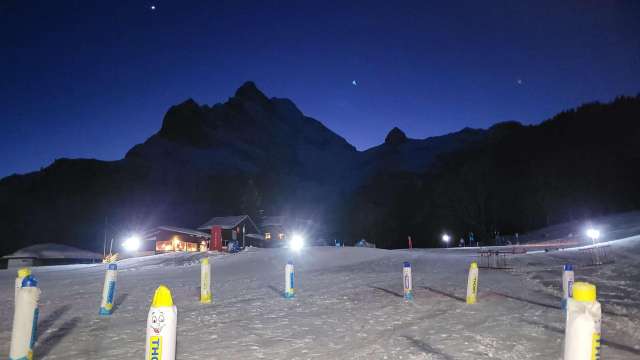 Abendskifahr-Session im Kinderland Hüttenberg
