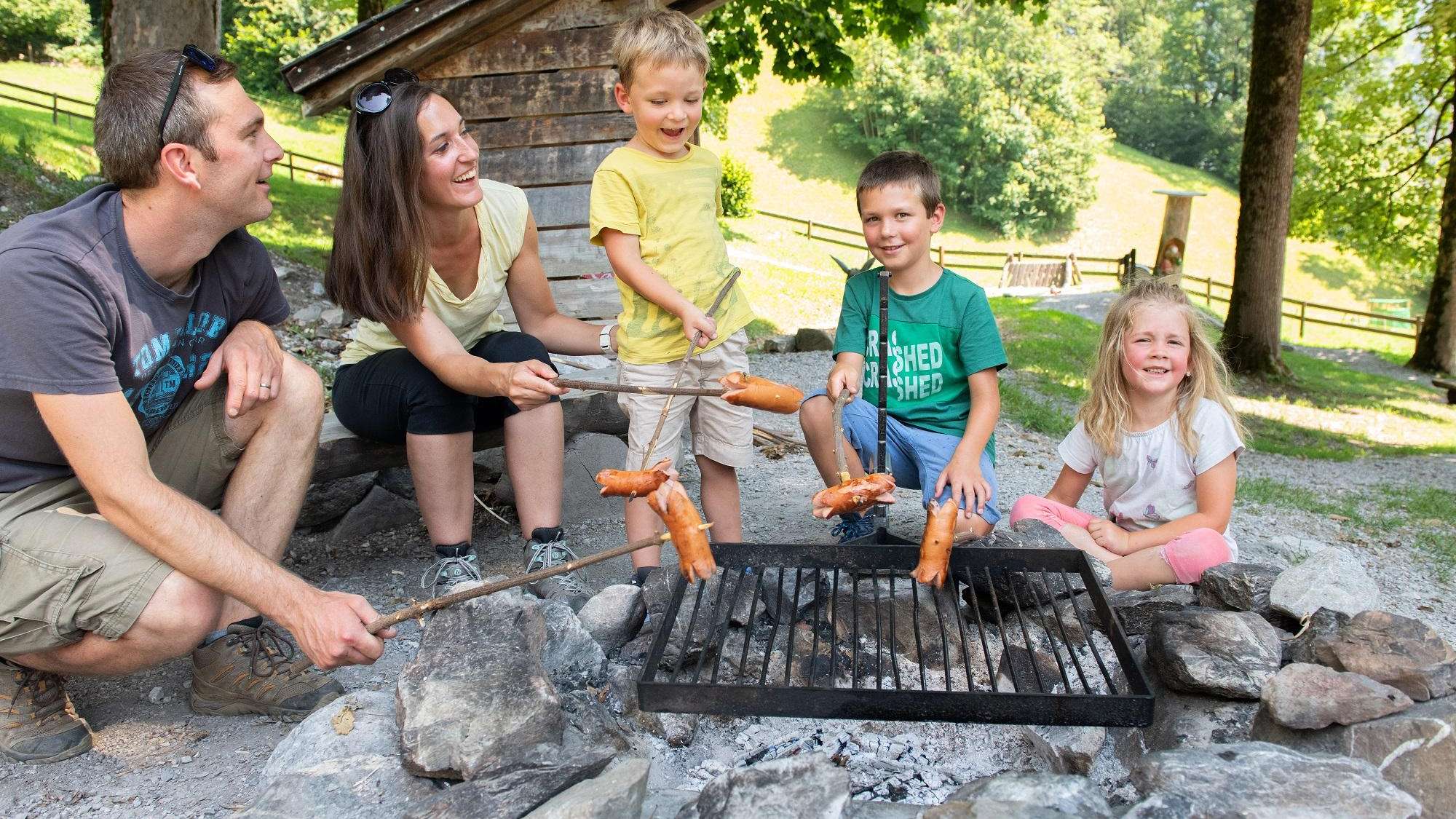Feuerstelle Eichis Stachelberg