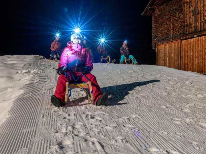 Abendschlitteln & Fondueplausch in Braunwald