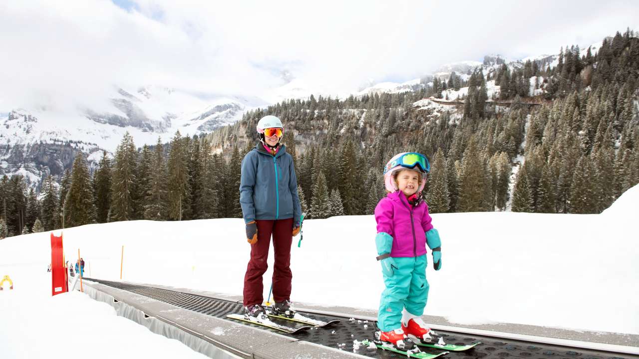 Kinderland Grotzenbüel mit Förderband