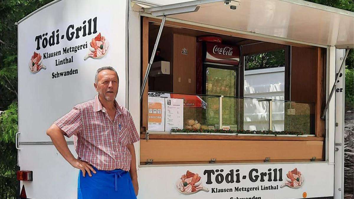 Imbisswagen am Berglistüber