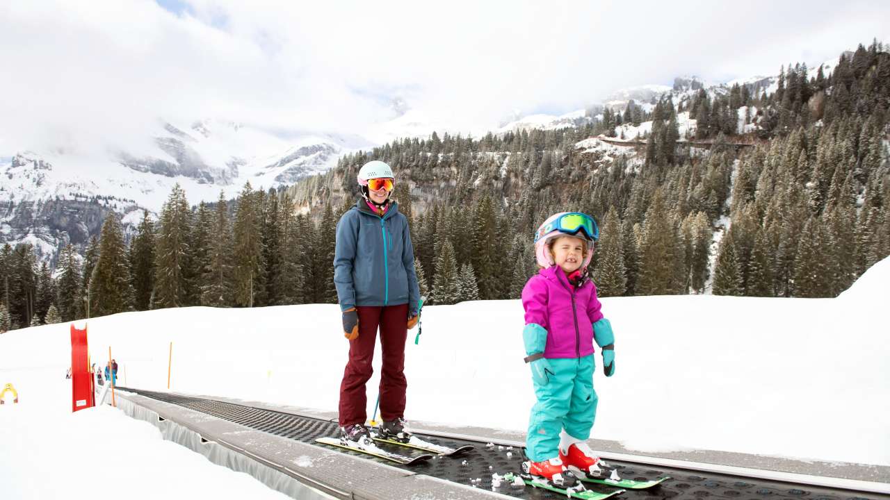 Kinderland Grotzenbüel mit Förderband
