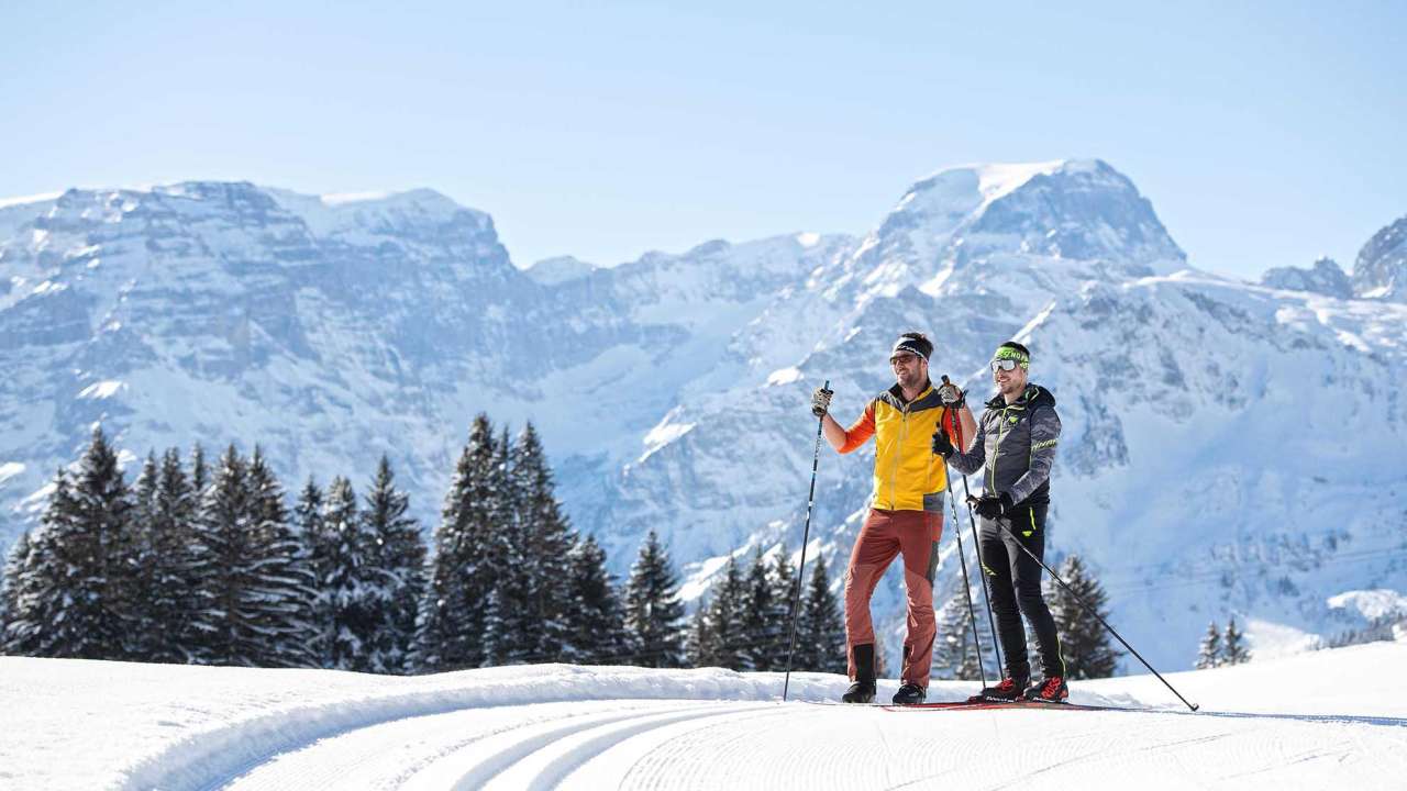 Panoramaloipen Braunwald - Langlauf