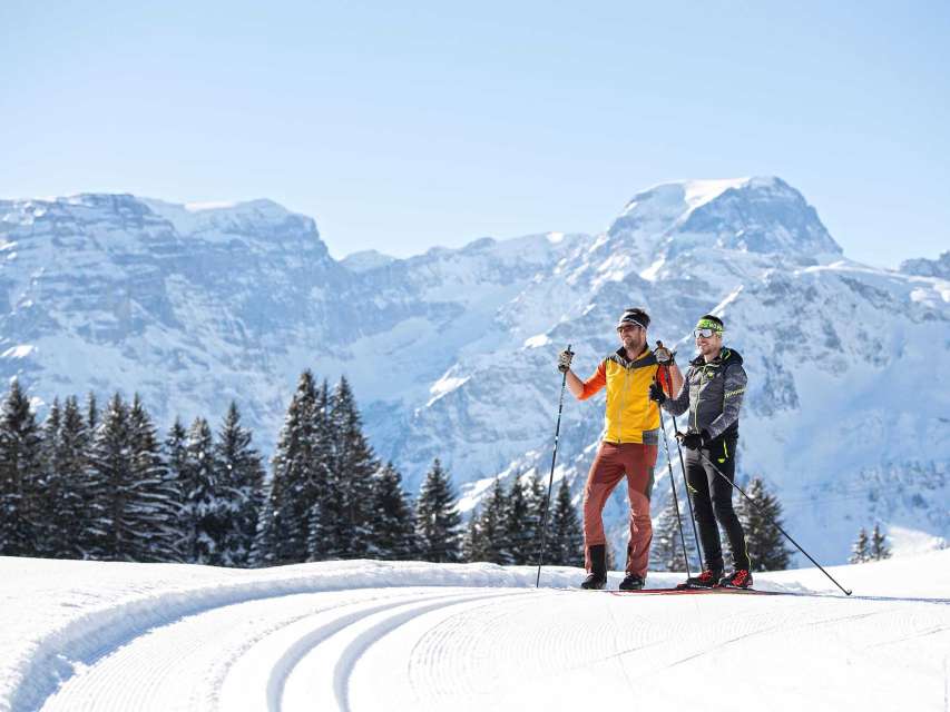 Panoramaloipen Braunwald - Langlauf